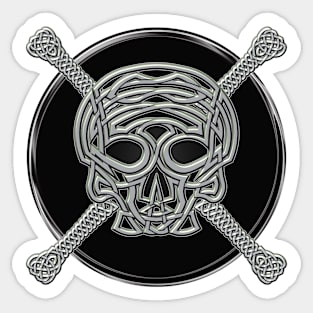 Celtic Crossbones 1 Sticker